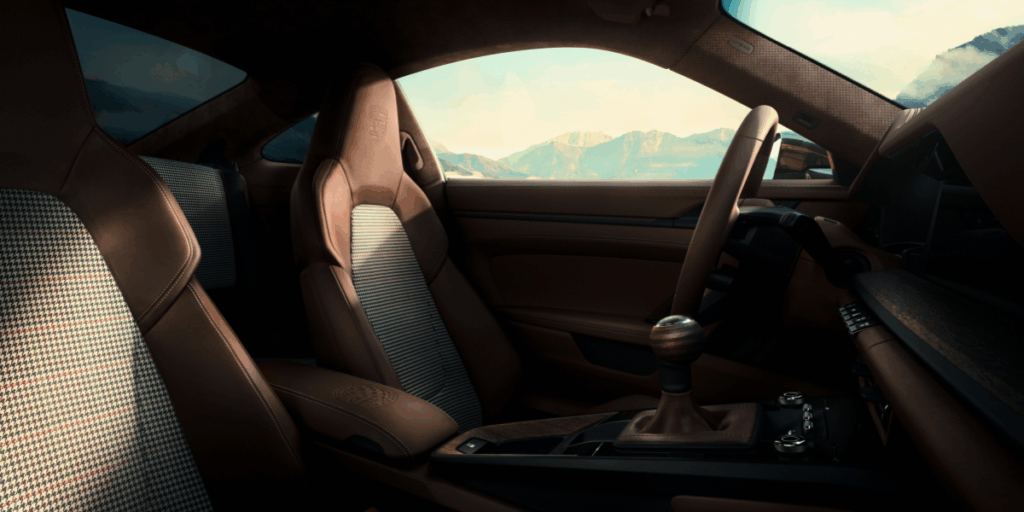 Sobra stolar med bästa materialet. (Foto: Porsche)