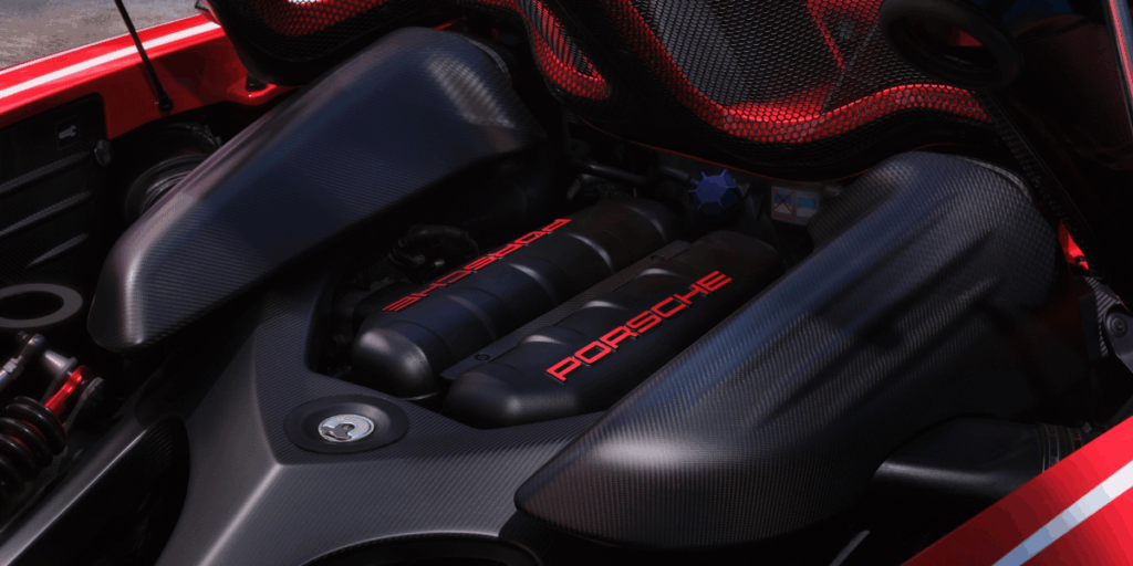 En liten V10:a (Foto: Porsche)