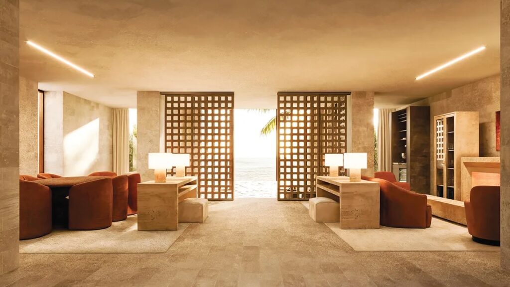 Så ser det ut när Kazazian slår upp portarna i Siwa till våren. 