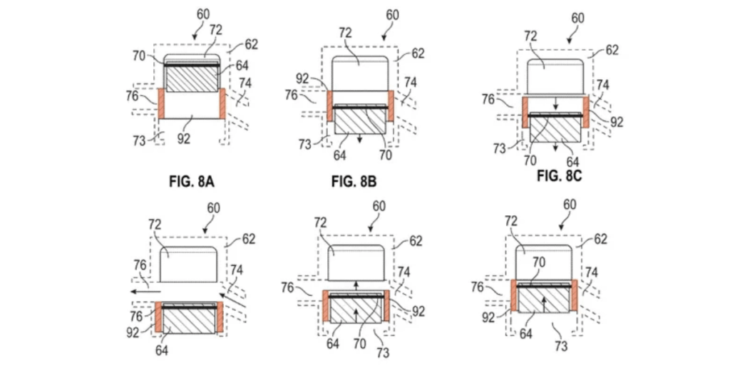 Detaljbild från patentansökan. (Foto: US Patent and Trademark Office)