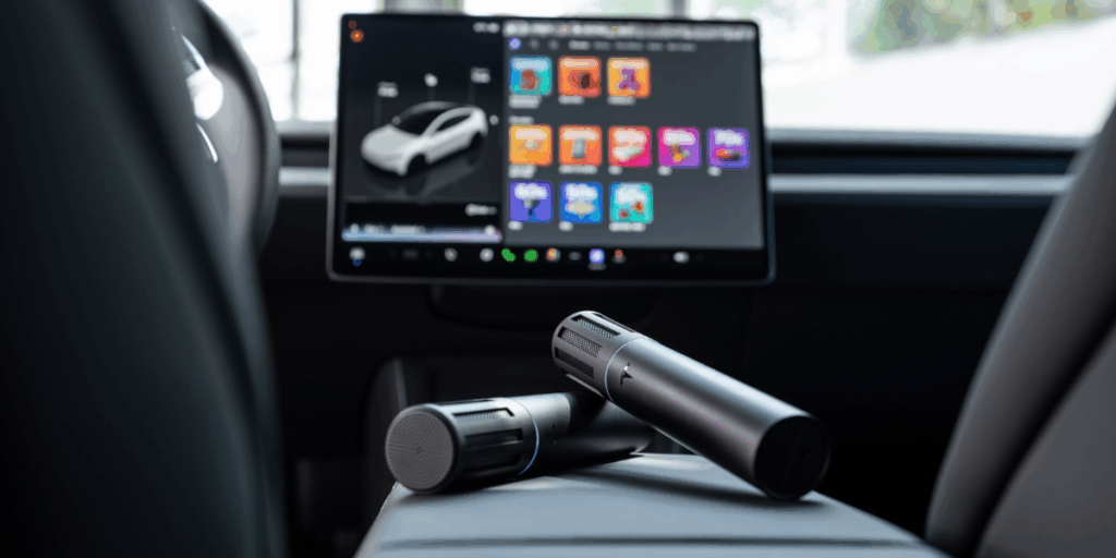 Glöm inte att den har karaoke. (Foto: Tesla)