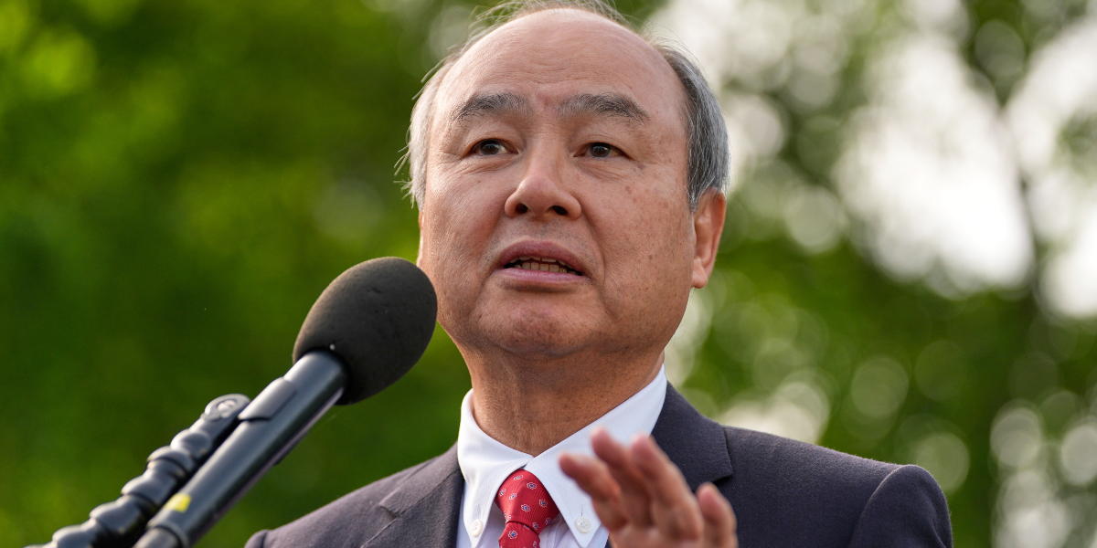 Softbank-chefen: Jag grät när jag sålde Nvidia-aktierna