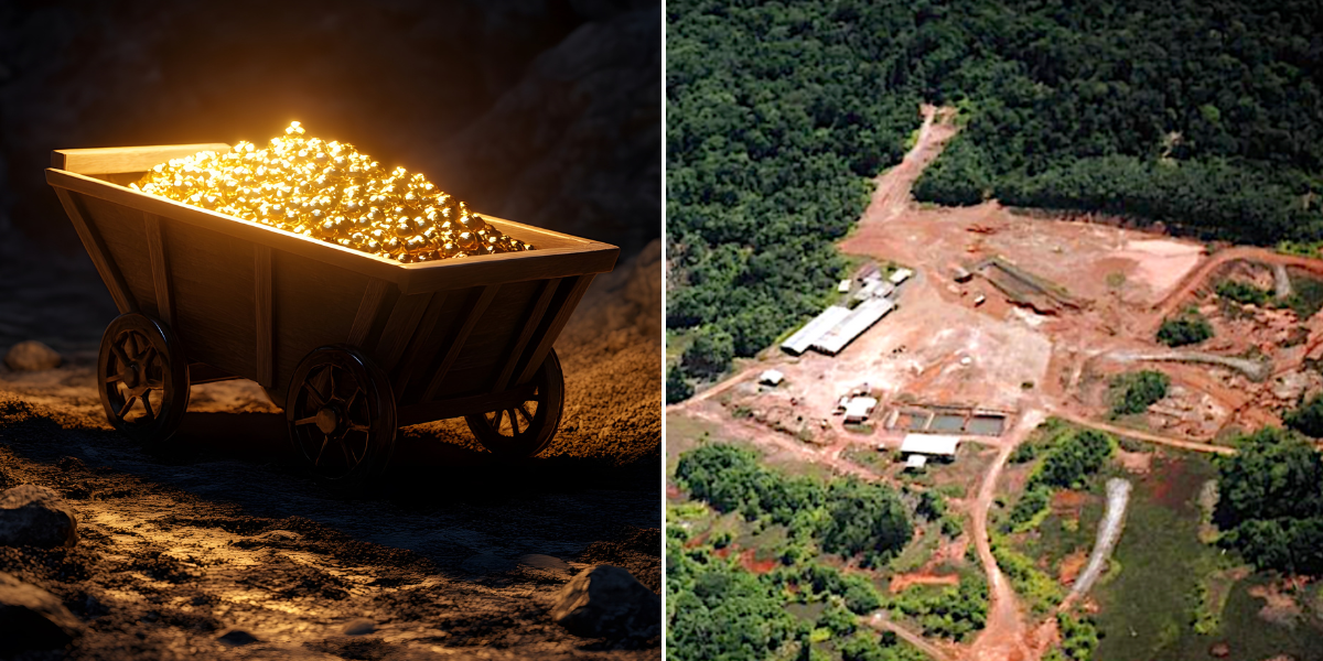 USA:s angrepp öppnar för omtvistad guldgruva