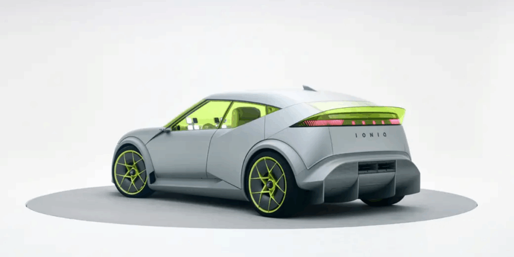 Hyundai Concept Three är en spännande liten elbil som Hyundai vill visa upp. (Foto: Hyundai)