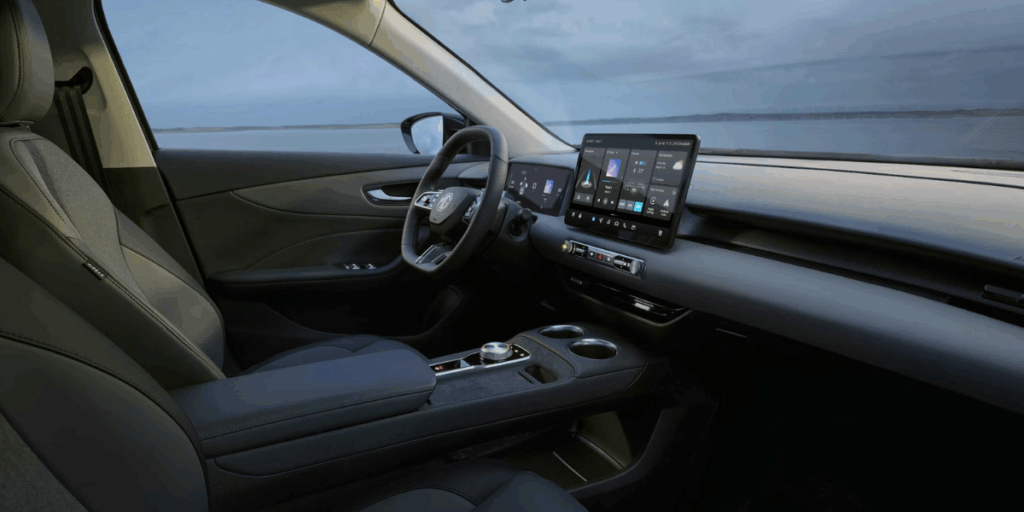 En ren och fin insida. Inte mycket som stör och det gillar vi. (Foto: MG)