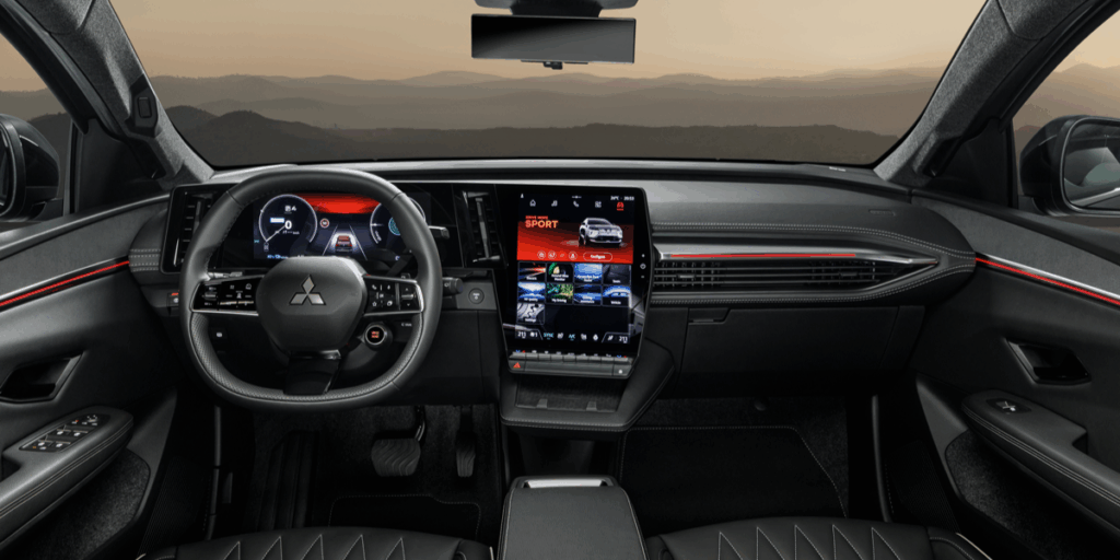 Rent formspråk på insidan som kanske passar just dig. (Foto: Mitsubishi)