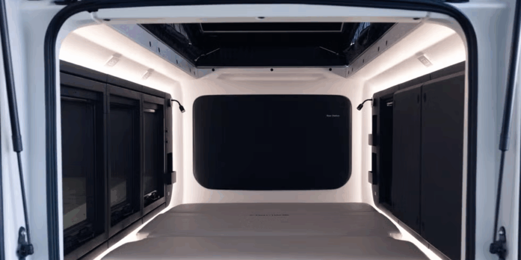 Nedbäddat. (Foto: Honda)