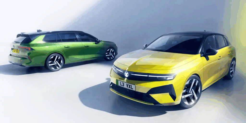 Opel Astra får en lättare uppdatering, inget att skriva nyheter om kanske. (Foto: Opel)