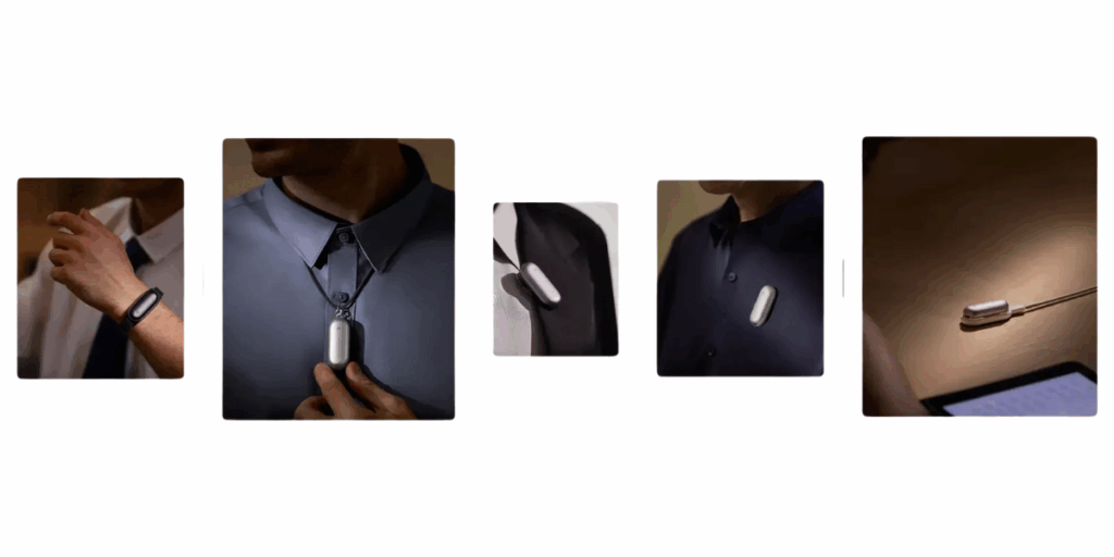 Kan bäras eller placeras där det behövs. (Foto: Plaud)