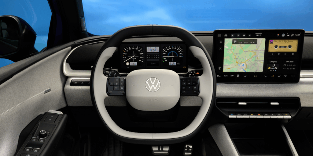 Rattens knappar är ersatta från de hatade touch-varianterna. (Foto: Volkswagen)