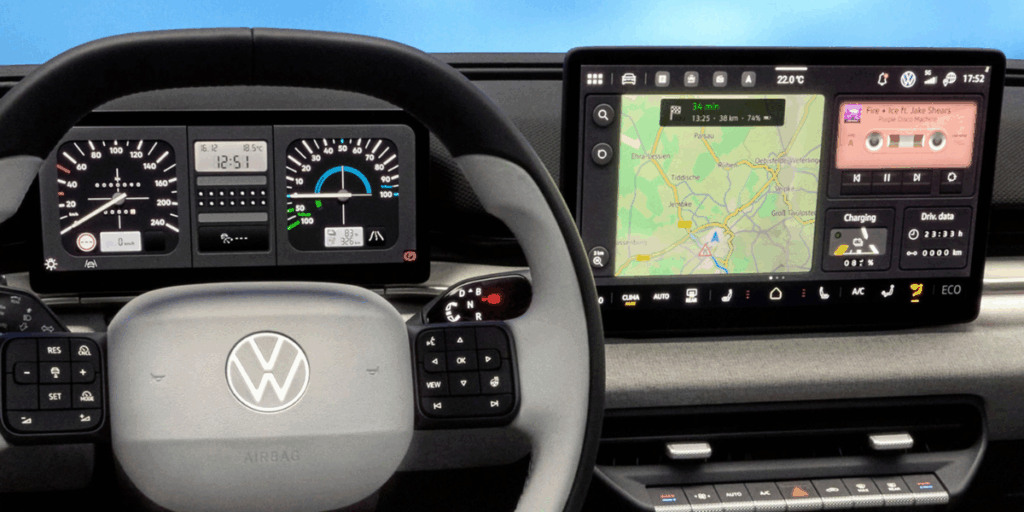 Ser ni? Knappar... (Foto: Volkswagen)